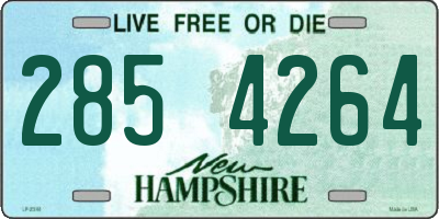 NH license plate 2854264