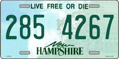 NH license plate 2854267