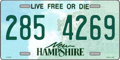 NH license plate 2854269
