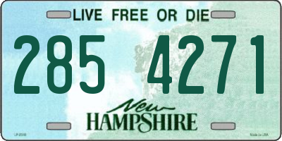 NH license plate 2854271