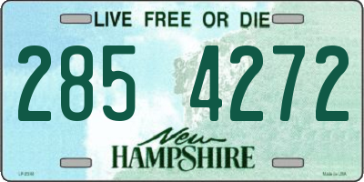 NH license plate 2854272