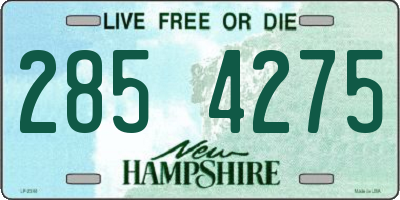 NH license plate 2854275