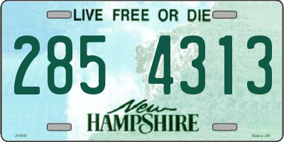 NH license plate 2854313
