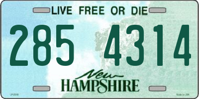 NH license plate 2854314