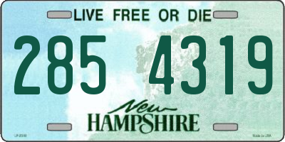 NH license plate 2854319