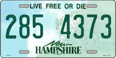 NH license plate 2854373