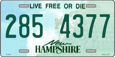 NH license plate 2854377