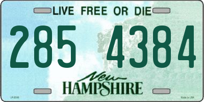NH license plate 2854384
