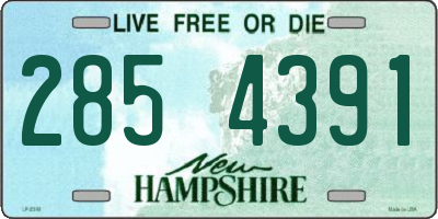 NH license plate 2854391