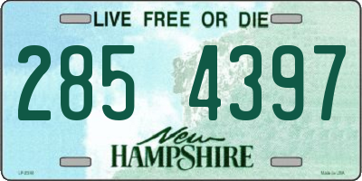 NH license plate 2854397