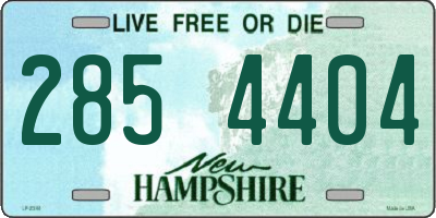 NH license plate 2854404