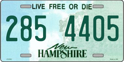 NH license plate 2854405