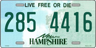 NH license plate 2854416