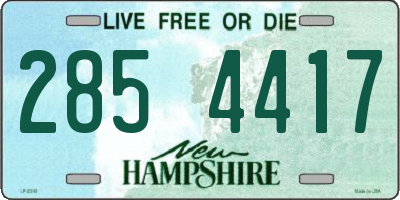 NH license plate 2854417