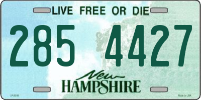 NH license plate 2854427