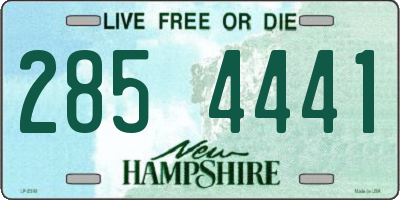 NH license plate 2854441