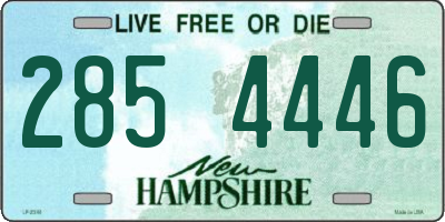 NH license plate 2854446