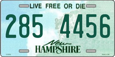 NH license plate 2854456