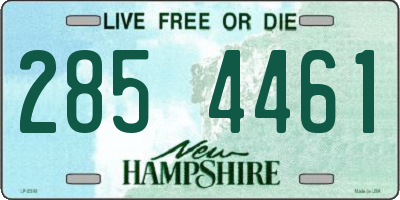 NH license plate 2854461