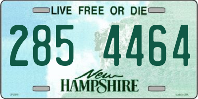NH license plate 2854464