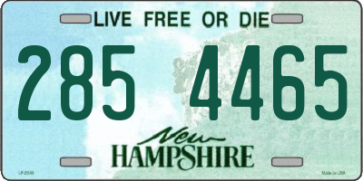 NH license plate 2854465