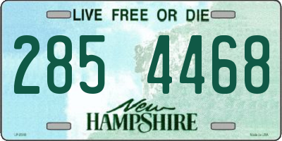 NH license plate 2854468