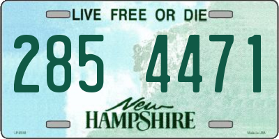 NH license plate 2854471
