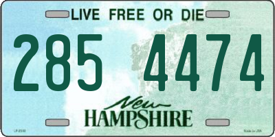 NH license plate 2854474