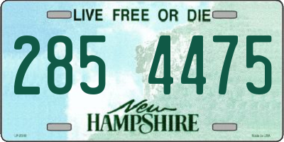 NH license plate 2854475