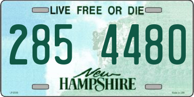 NH license plate 2854480