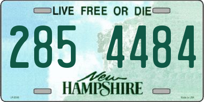 NH license plate 2854484