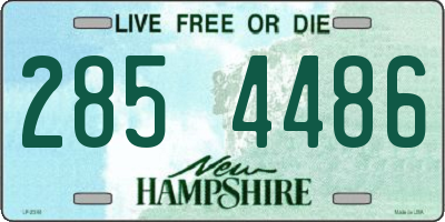 NH license plate 2854486