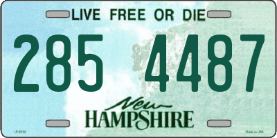 NH license plate 2854487