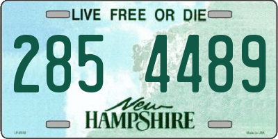NH license plate 2854489