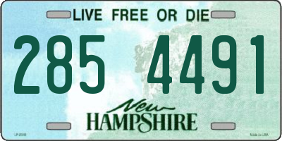 NH license plate 2854491