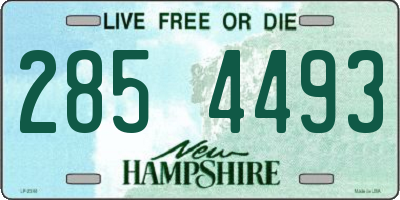 NH license plate 2854493
