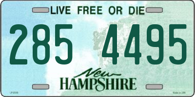 NH license plate 2854495