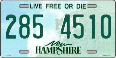 NH license plate 2854510