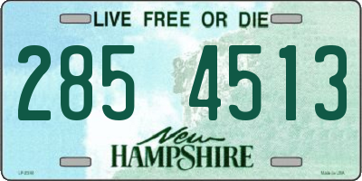 NH license plate 2854513