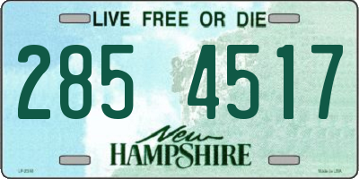 NH license plate 2854517