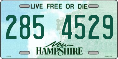NH license plate 2854529
