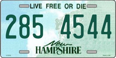 NH license plate 2854544