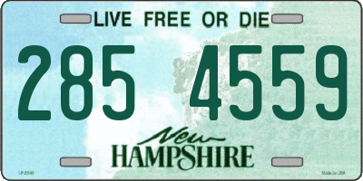 NH license plate 2854559