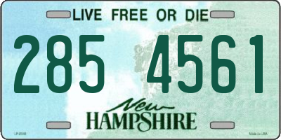 NH license plate 2854561