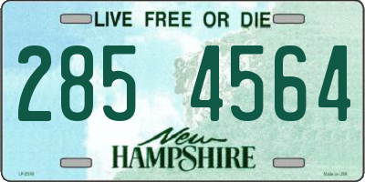 NH license plate 2854564