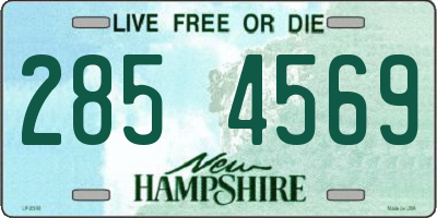 NH license plate 2854569