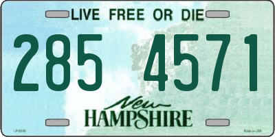 NH license plate 2854571