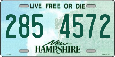 NH license plate 2854572