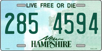 NH license plate 2854594