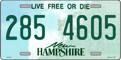 NH license plate 2854605